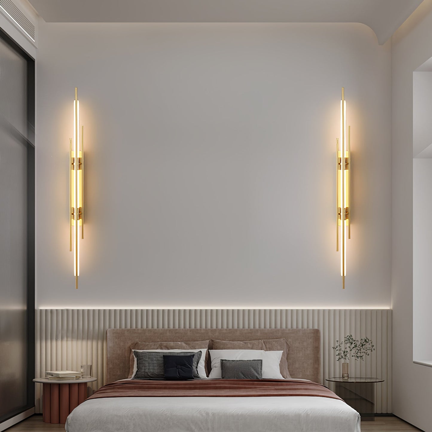 Brass Line Wall Lamp