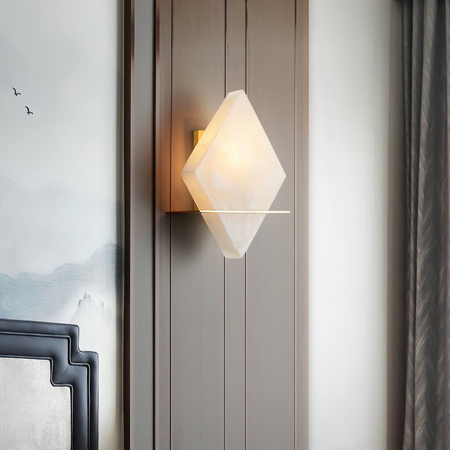 Brockton Alabaster Wall Lamp