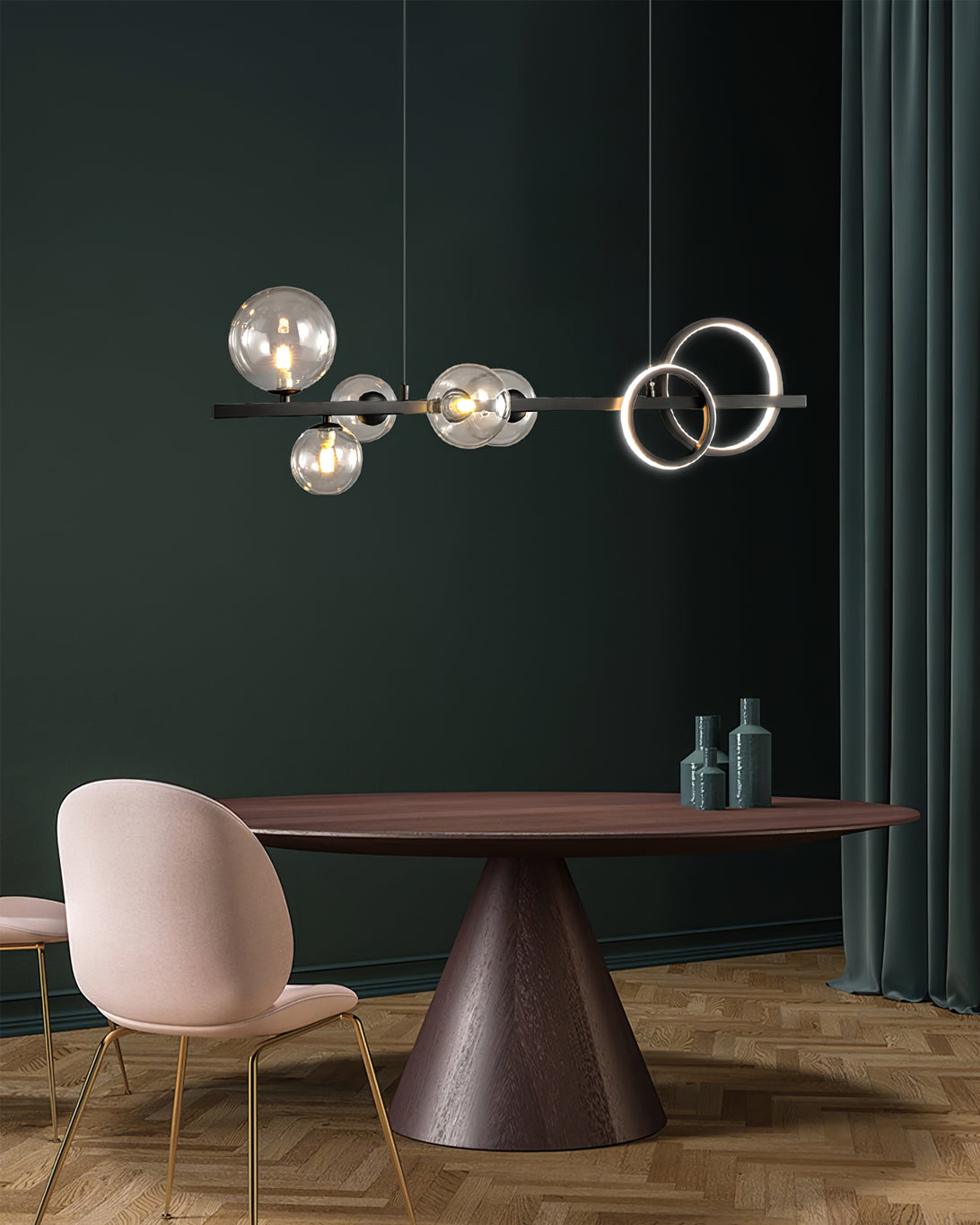 Bubi Glass Chandelier