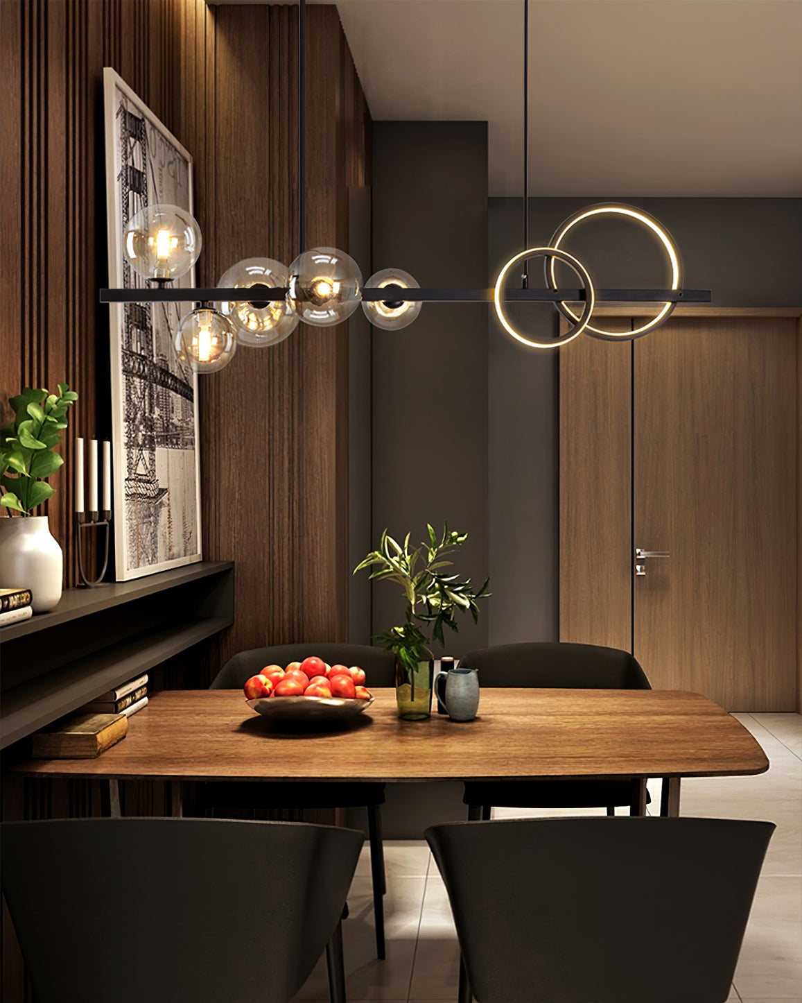 Bubi Glass Chandelier