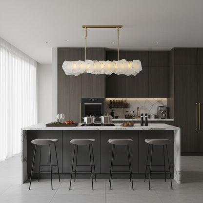 Burton Alabaster Chandelier