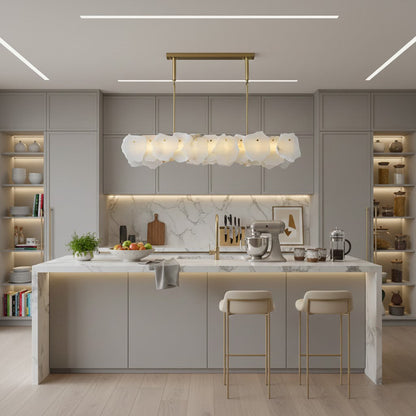 Burton Alabaster Chandelier