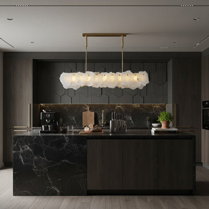 Burton Alabaster Chandelier