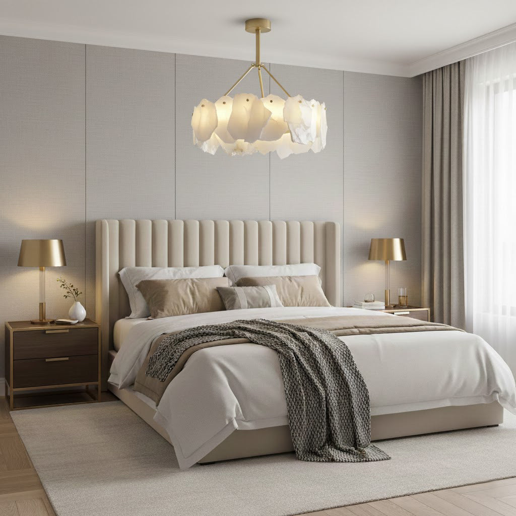 Burton Alabaster Chandelier