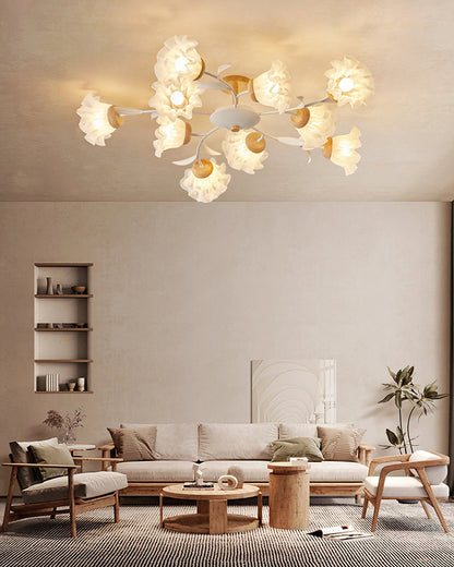 Canister Flower Ceiling Lamp
