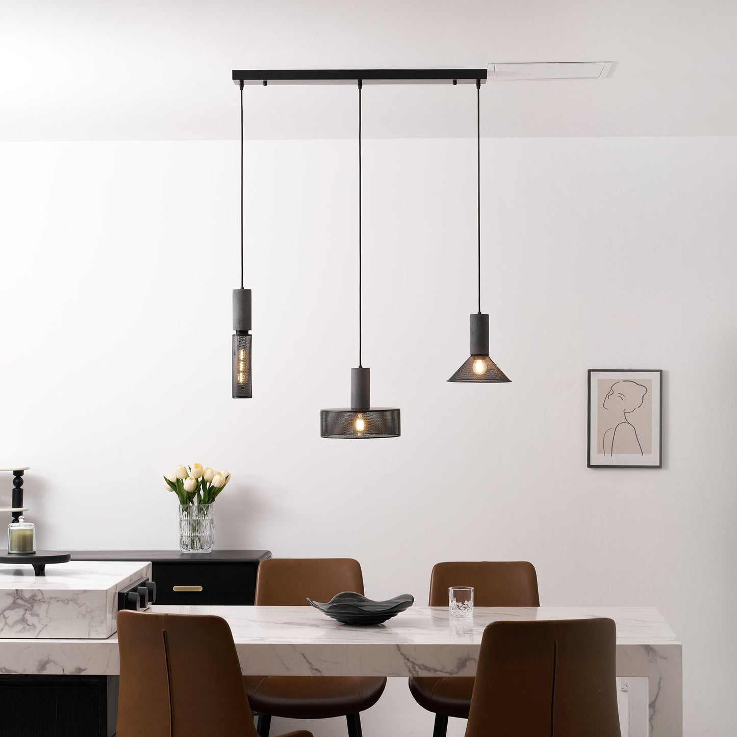 Concrete Industry Pendant Lamp