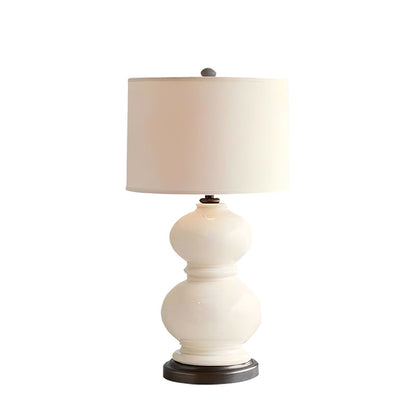 Ceramic Gourd Table Lamp