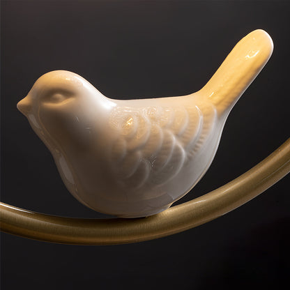Ceramic Bird Ceiling Lamp