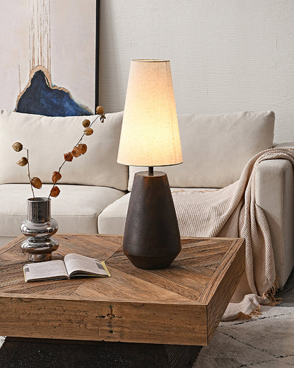 Ceramic Tapered Table Lamp