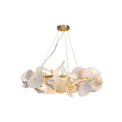Ceramic Wreath Chandelier