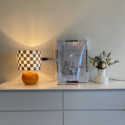 Checkerboard Table Lamp