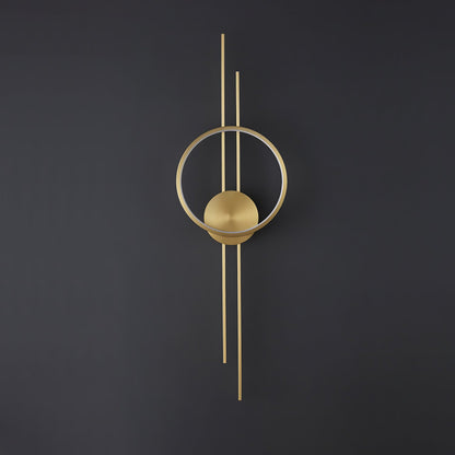 Circle And Line Wall Lamp