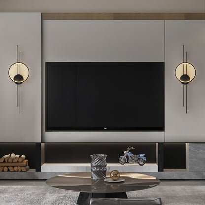 Circle And Line Wall Lamp