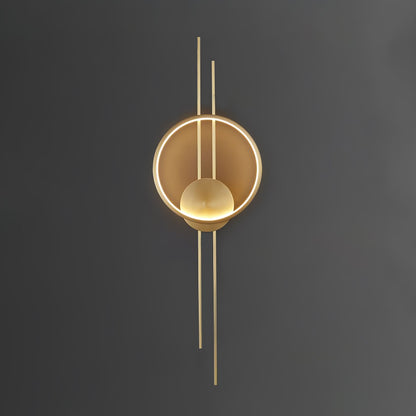 Circle And Line Wall Lamp