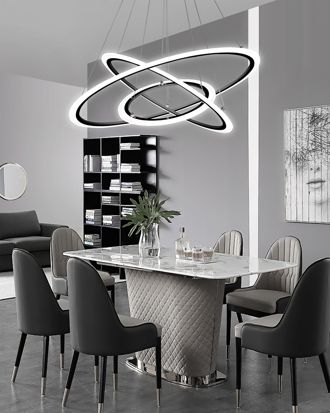 Circular Ring Chandelier