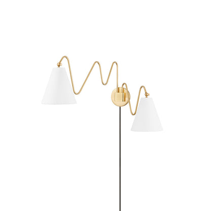 Cleome Swing Plug In Wall Lamp