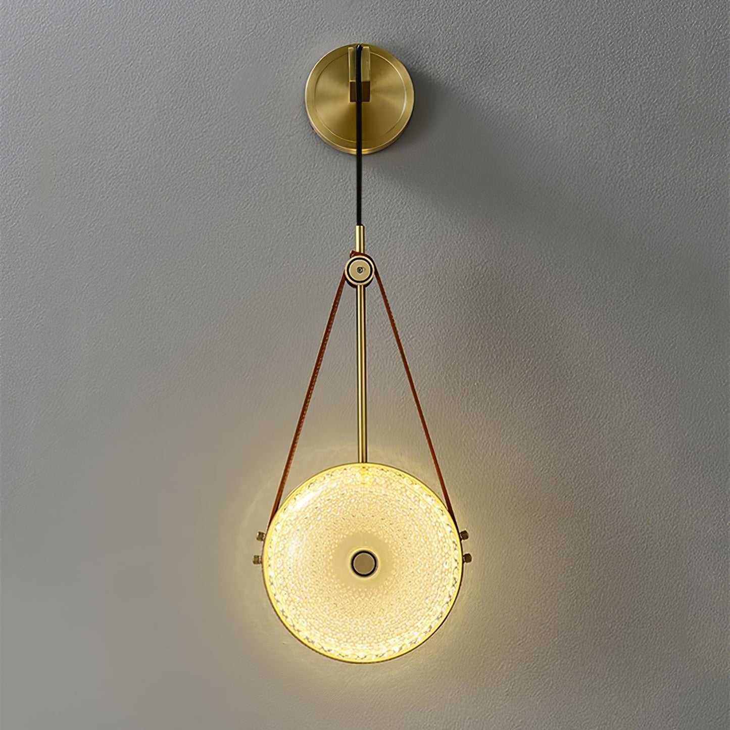 Clock Wall Lamp