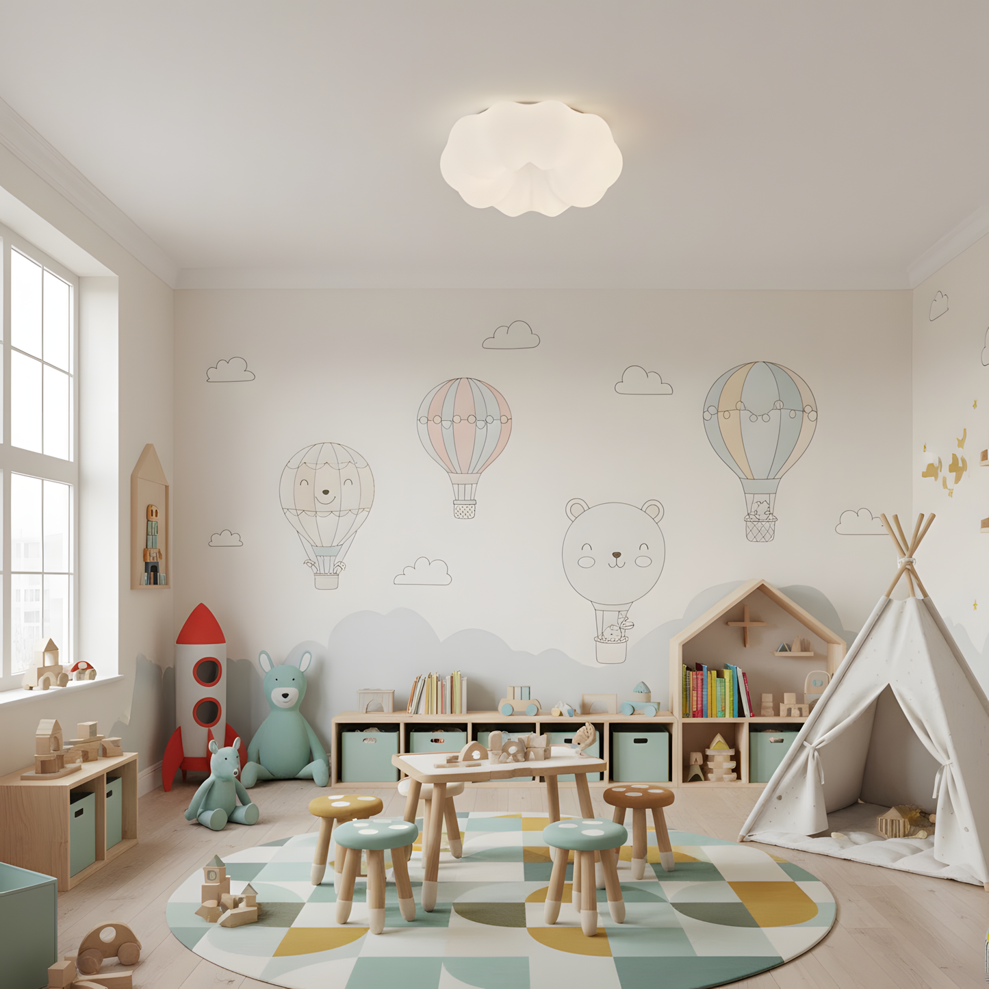 Cloud Kumo Ceiling Light