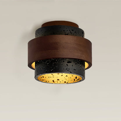 Cole Travertine Ceiling Light