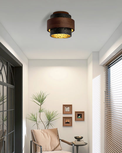 Cole Travertine Ceiling Light