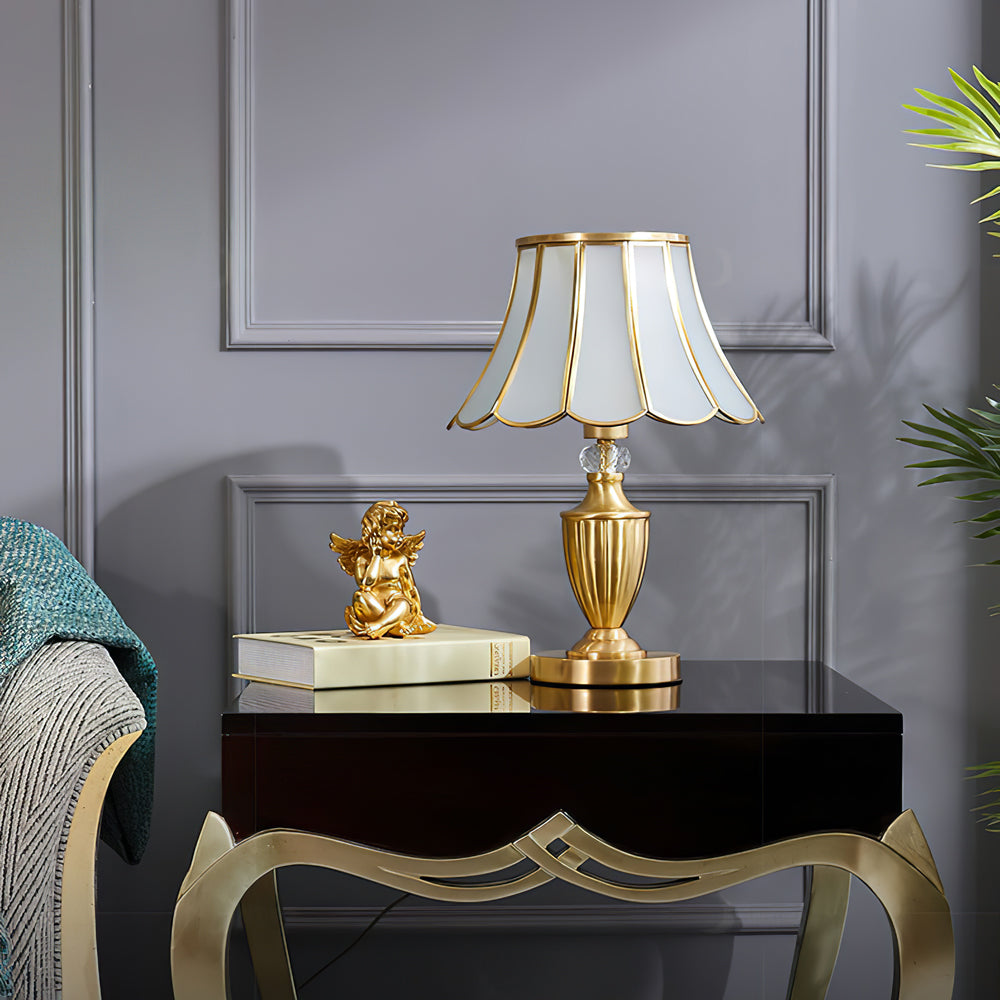 Kristall Brass Table Lamp