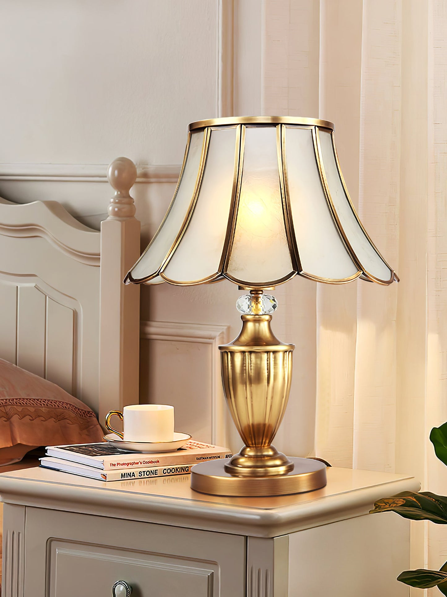 Kristall Brass Table Lamp