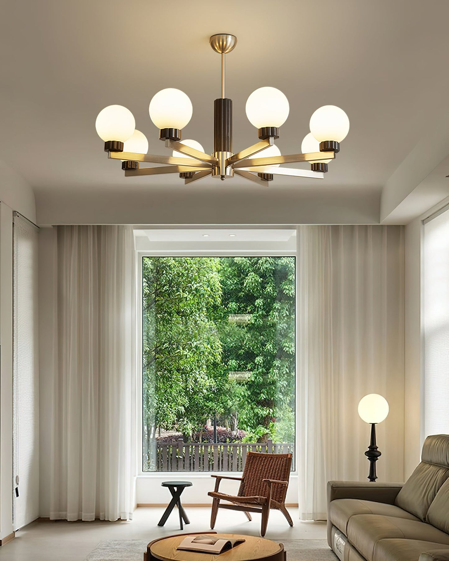 Cora Glass Chandelier