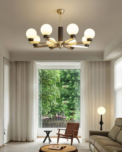 Cora Glass Chandelier