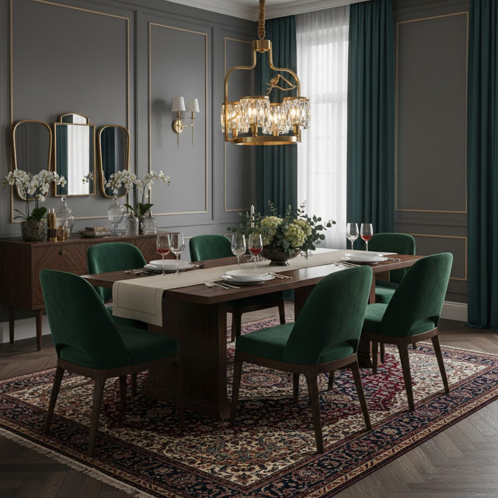 Crystal Bird Chandelier