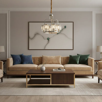 Crystal Bird Chandelier