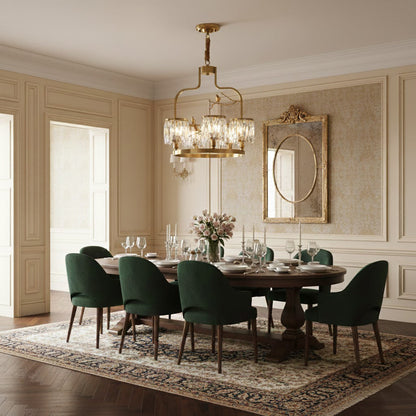 Crystal Bird Chandelier