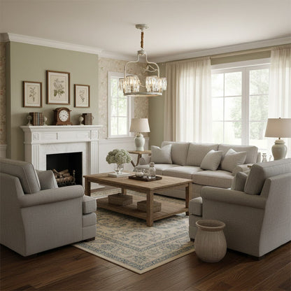 Crystal Bird Chandelier