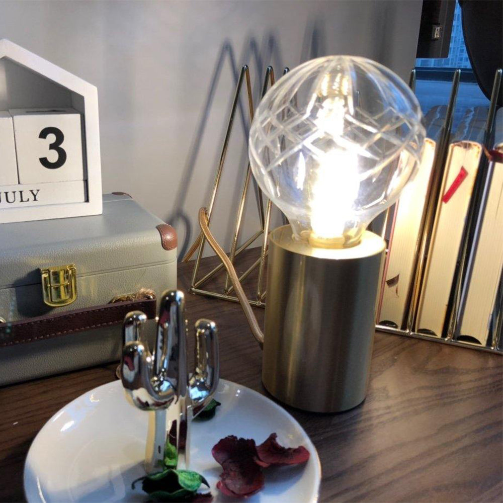 Crystal Bulb Table Lamp