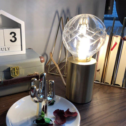 Crystal Bulb Table Lamp