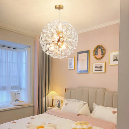 Crystal Dandelion Chandelier