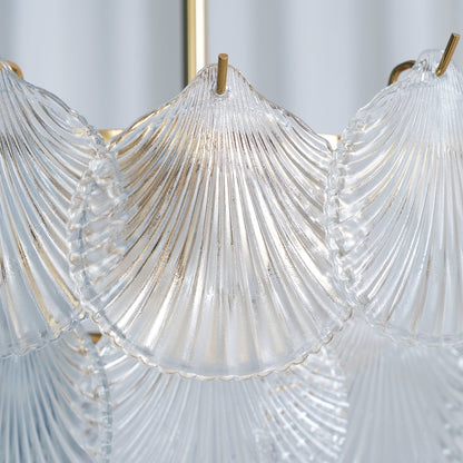 Shell Glass Chandelier