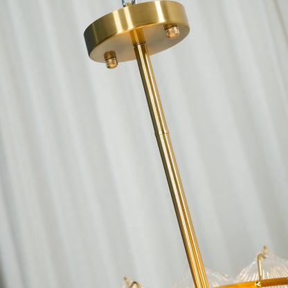 Shell Glass Chandelier