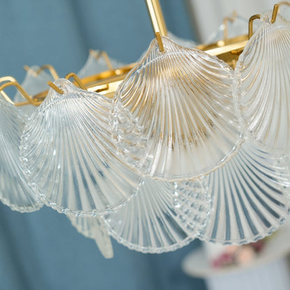 Shell Glass Chandelier