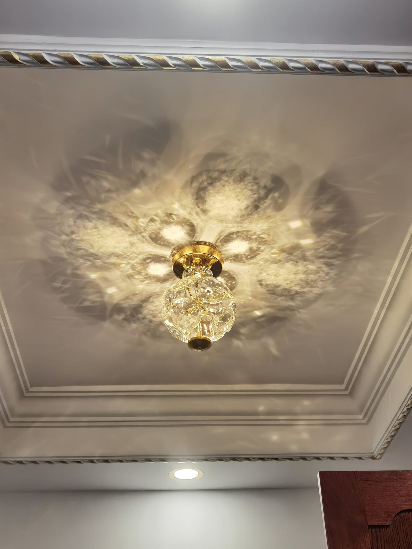 Crystal Ball Ceiling Lamp