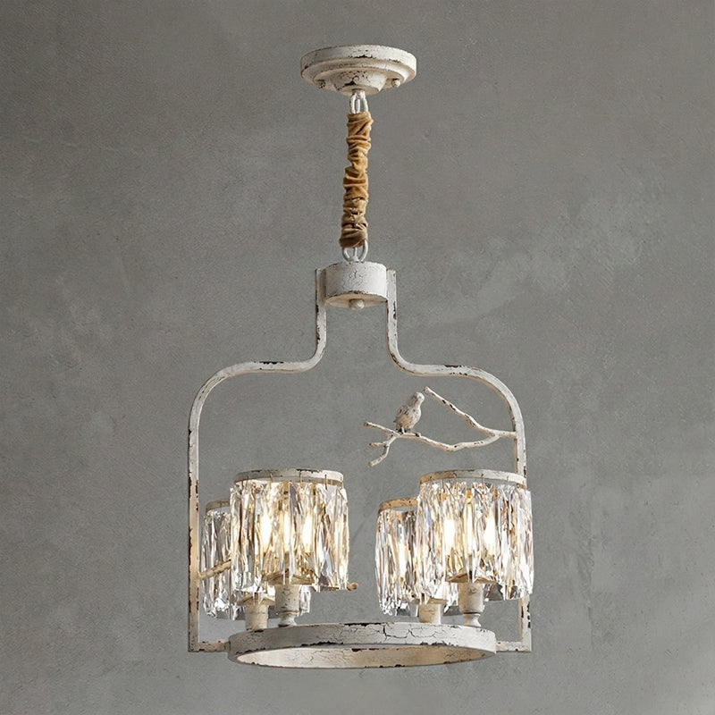 Crystal Bird Chandelier