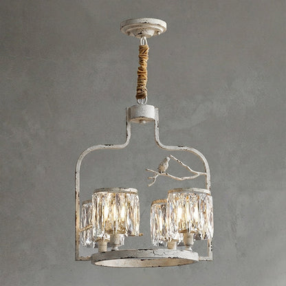Crystal Bird Chandelier