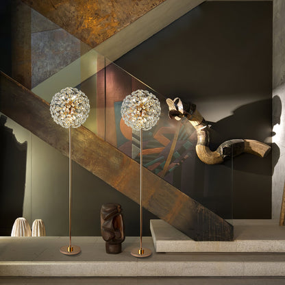 Crystal Dandelion Floor Lamp
