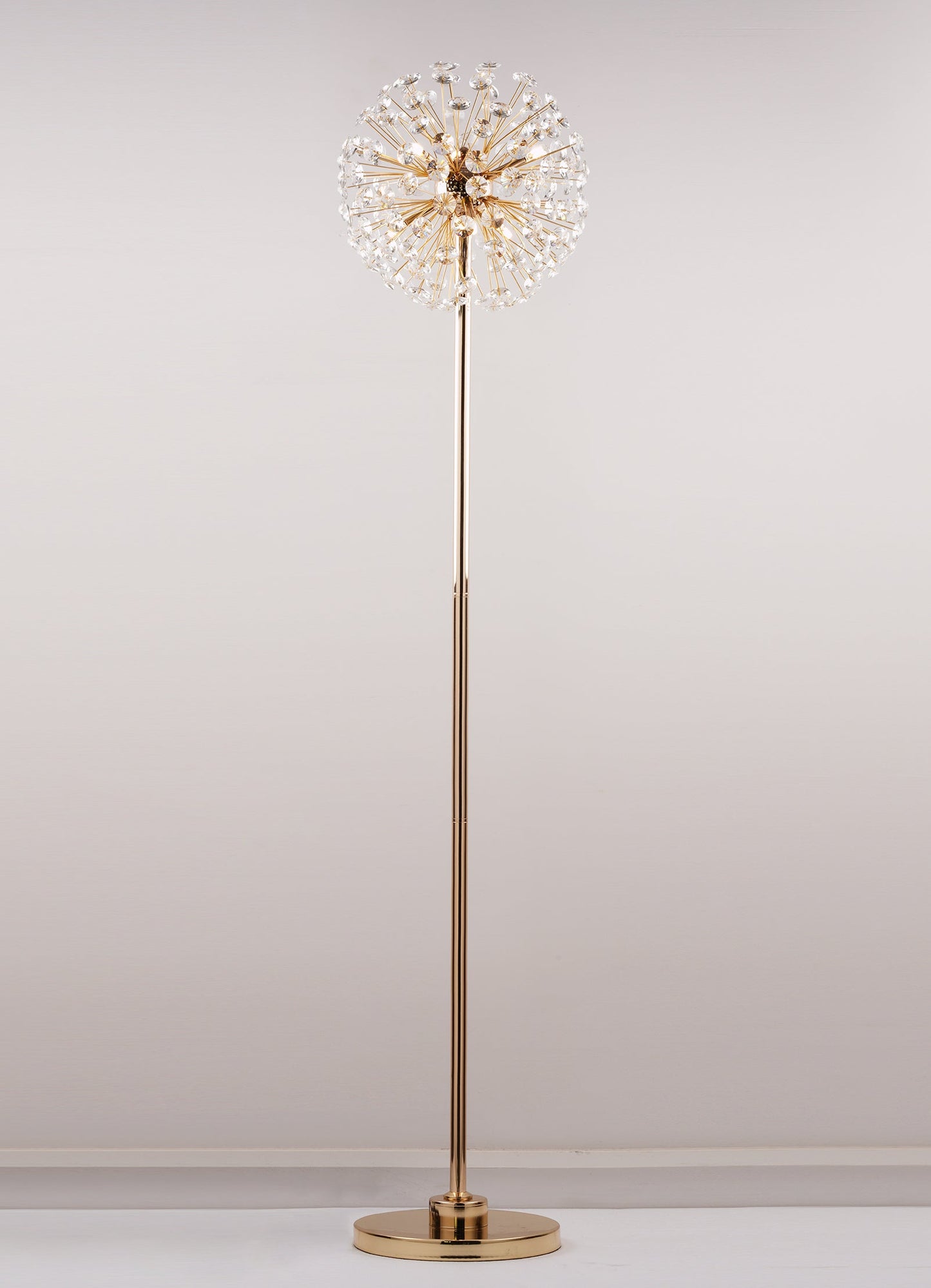 Crystal Dandelion Floor Lamp
