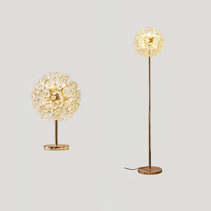 Crystal Dandelion Table Lamp