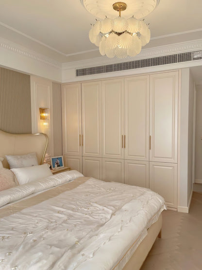 Shell Glass Chandelier