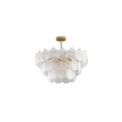 Shell Glass Chandelier