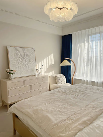 Shell Glass Chandelier