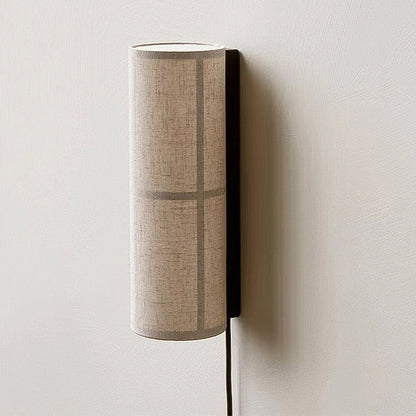 Cylinder Fabric Wall Lamp