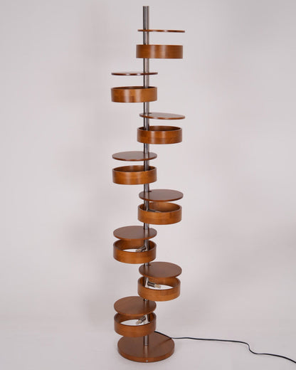 Cylindrical Flow Floor Lamp