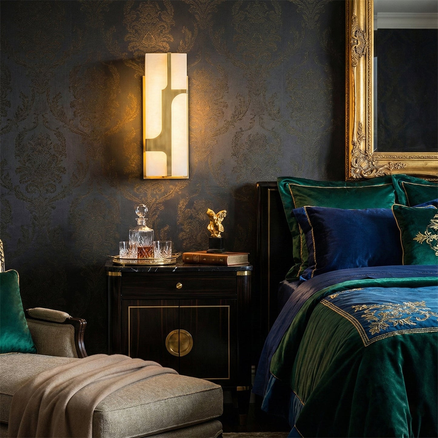 Ariel Alabaster Wall Lamp